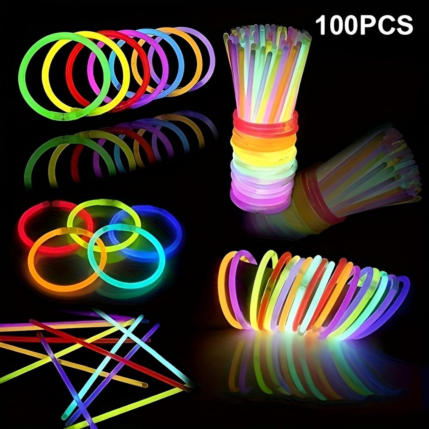 Glow Sticks 100 Piece _0