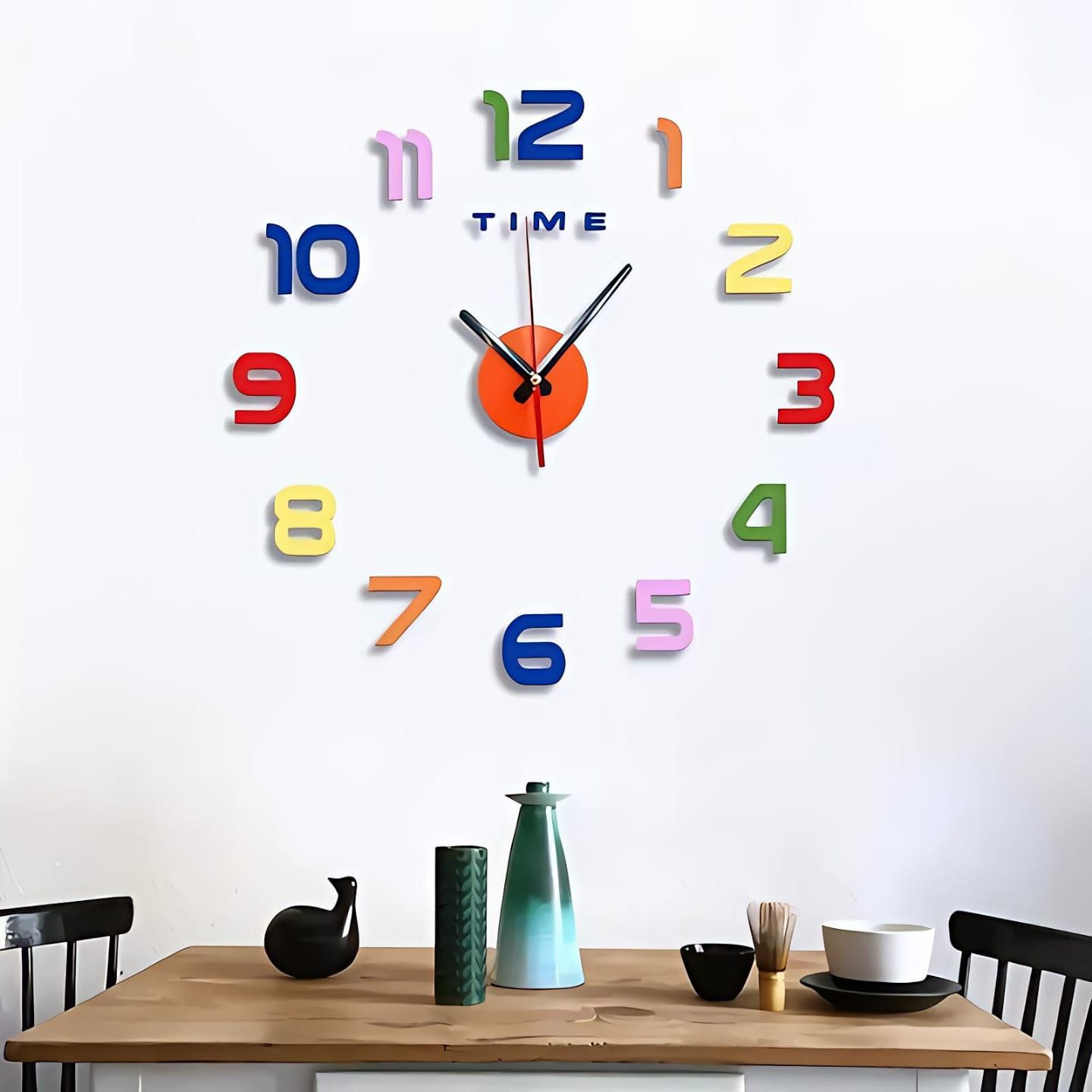 Rainbow Colour DIY Clock_0