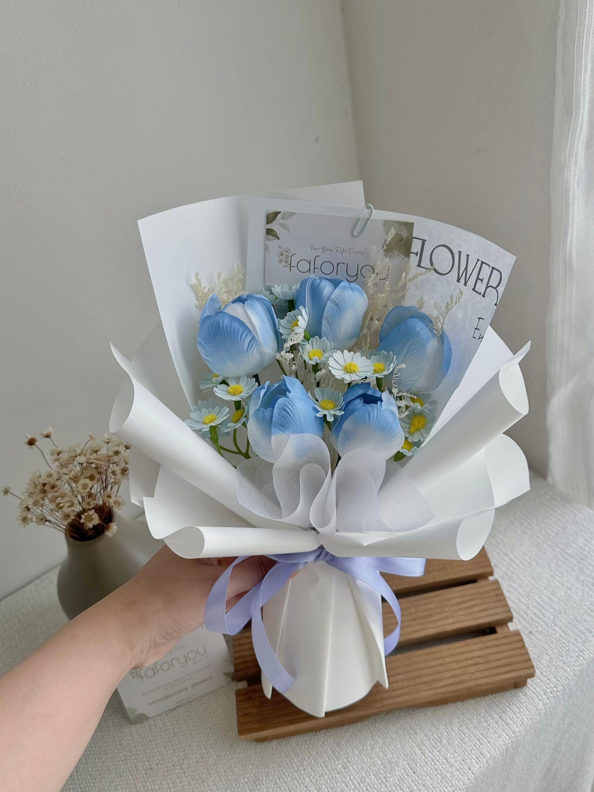 5 Stalk Soap Tulip Bouquet _1