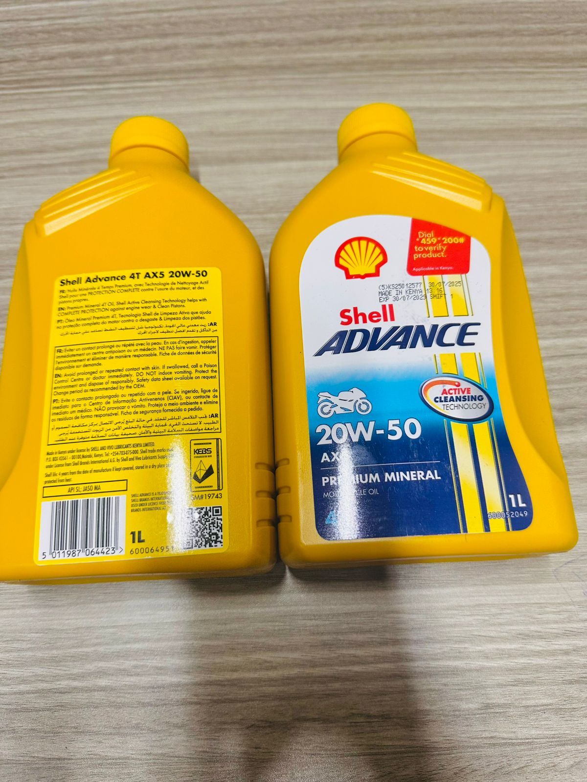 Shel oil 1liter _0