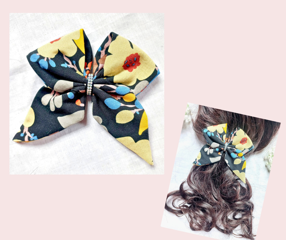 ✨ Sailor Hair Bows – Floral Cotton 🌼_10