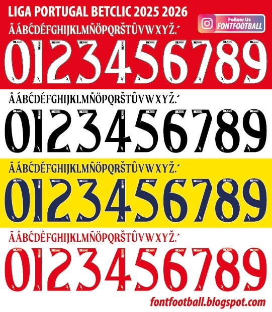 Font Vector Liga Portugal 2025 2026 kit_0