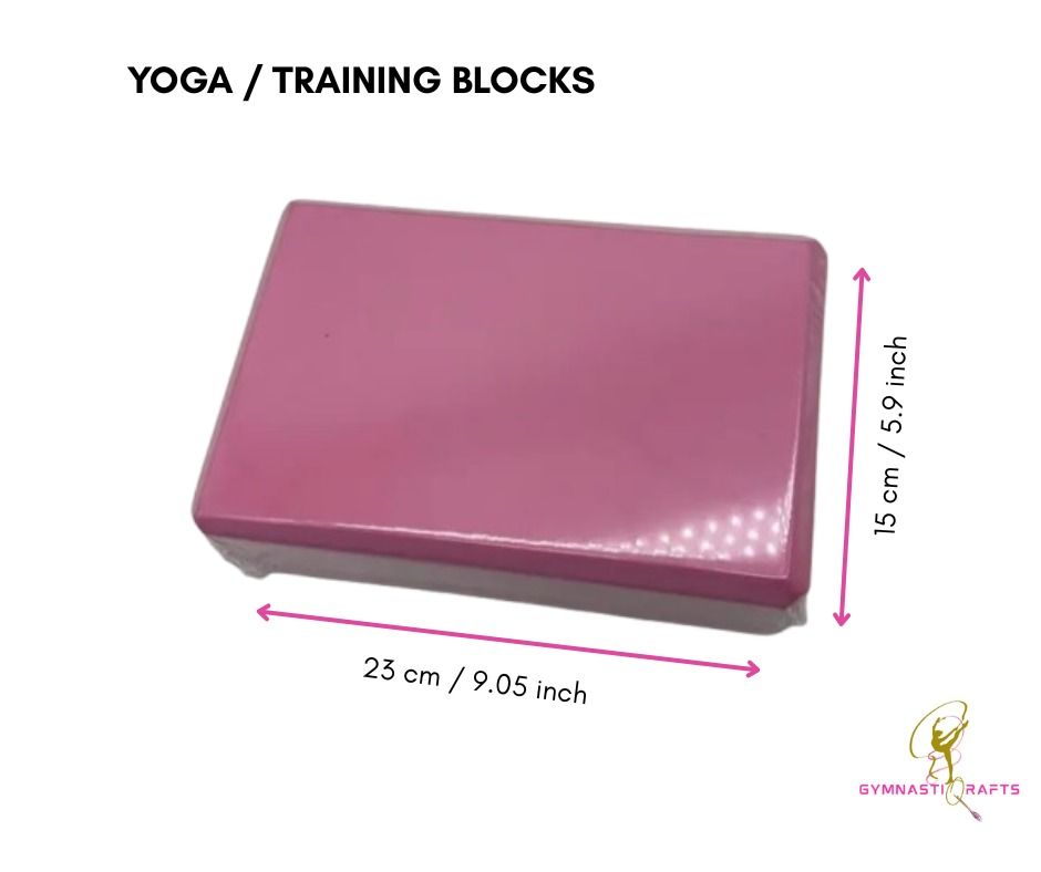 GymnastiQrafts | 1 Pair Yoga Training Blocks_1