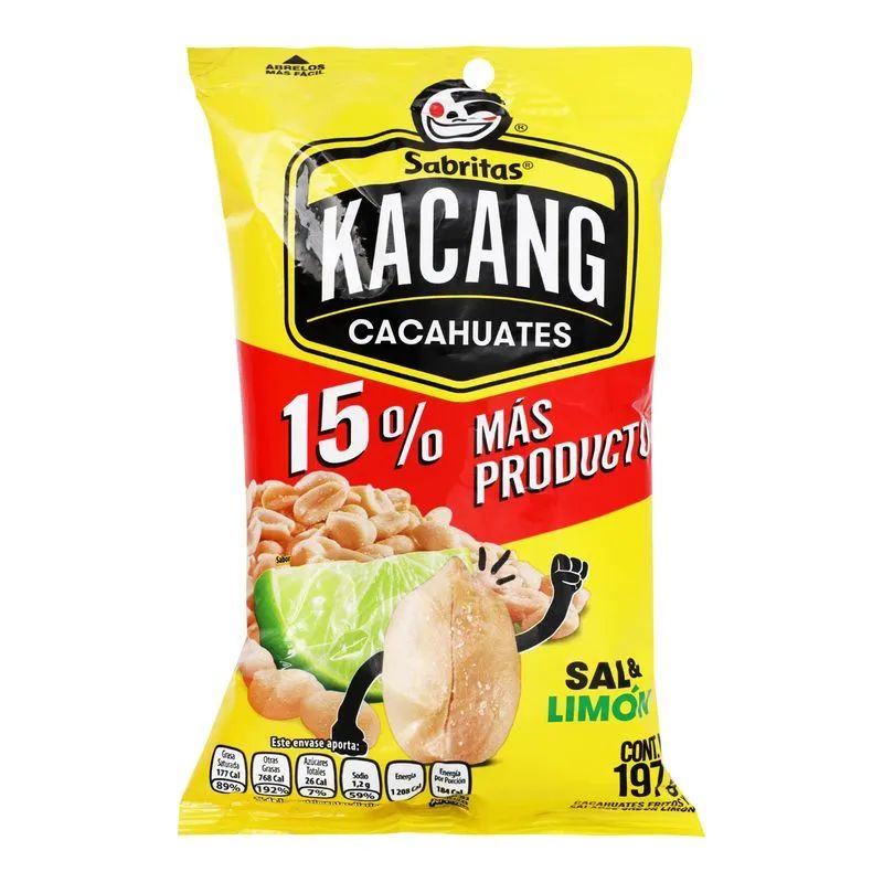 Cacahuates Salado Kakang 197 Gr._0