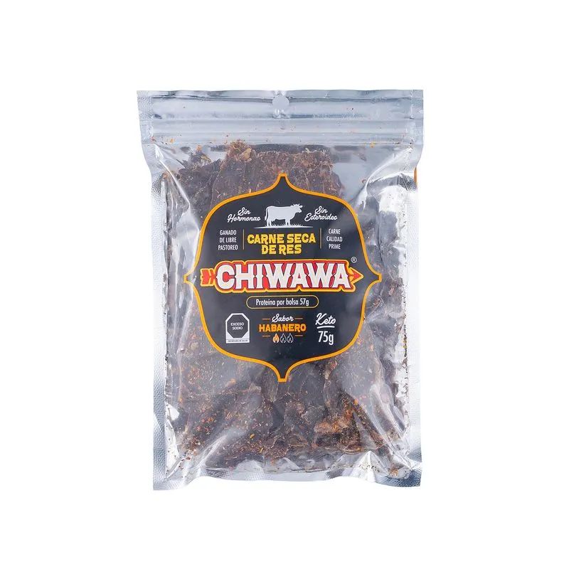 Carne Seca Habanero Chiwawa 75 Gr._0