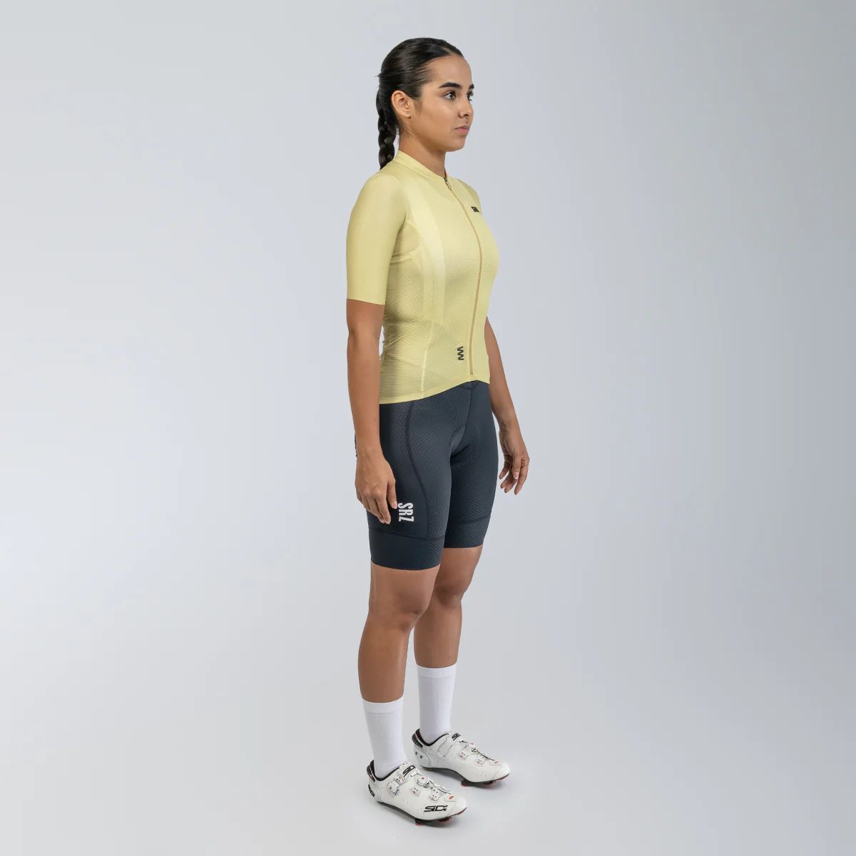 Jersey Manga Corta Pro Mujer (LITE GOLDEN GREEN 2.4) _3