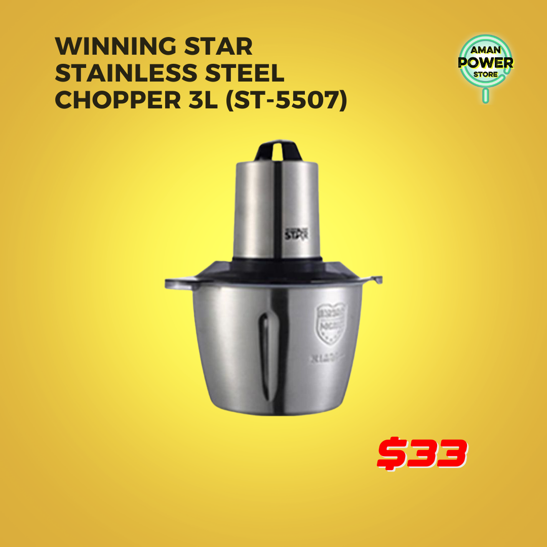 WINNING STAR STAINLESS STEEL CHOPPER 3L (ST-5507)_0