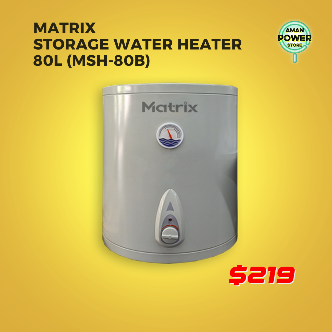 MATRIX STORAGE WATER HEATER 80L (MSH-80B)_0