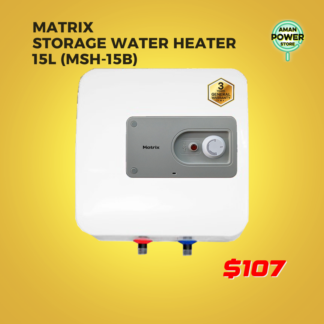 MATRIX STORAGE WATER HEATER 15L (MSH-15B)_0