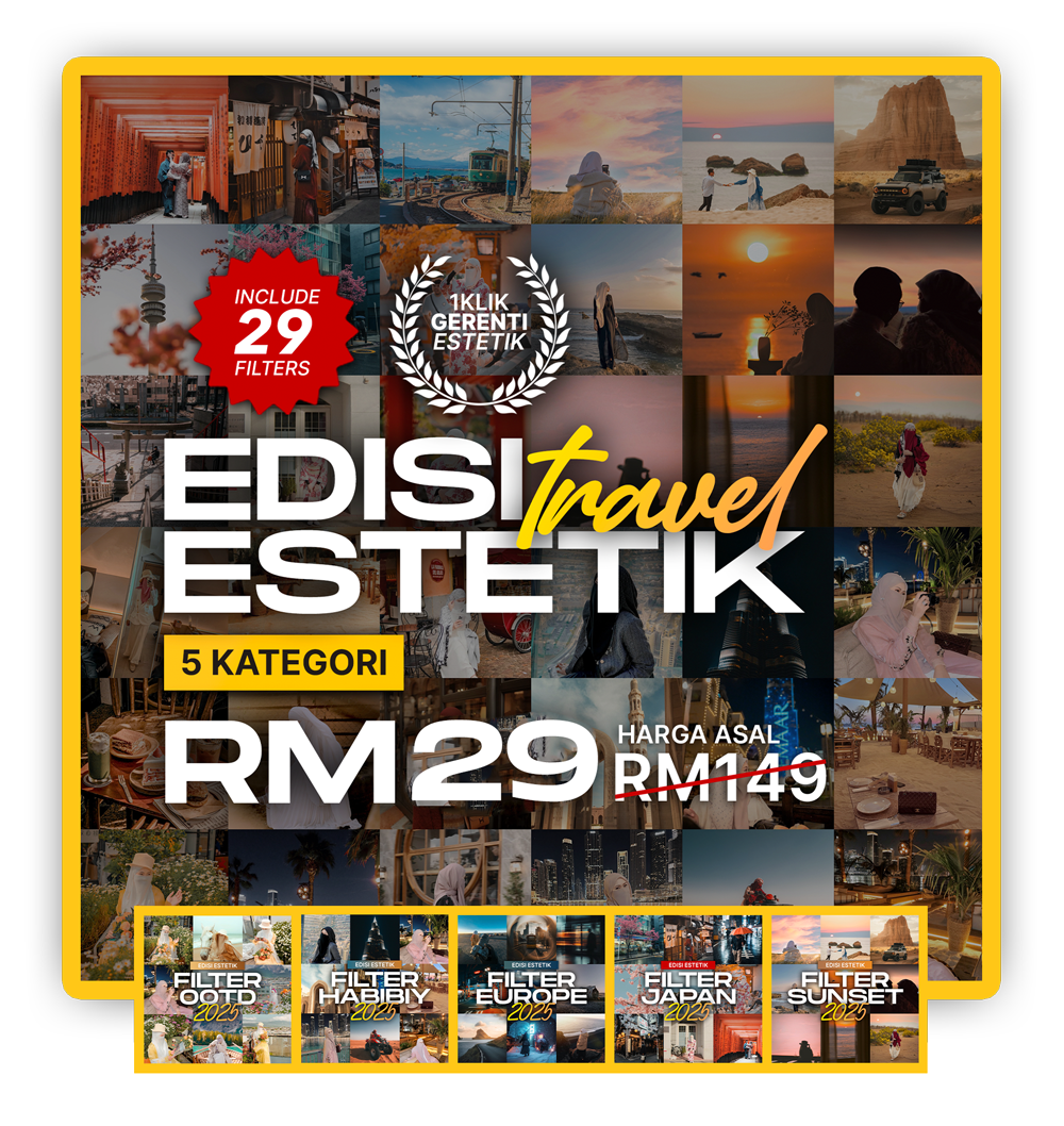 Edisi Travel Estetik 5 Kategori | 29 Filters_0