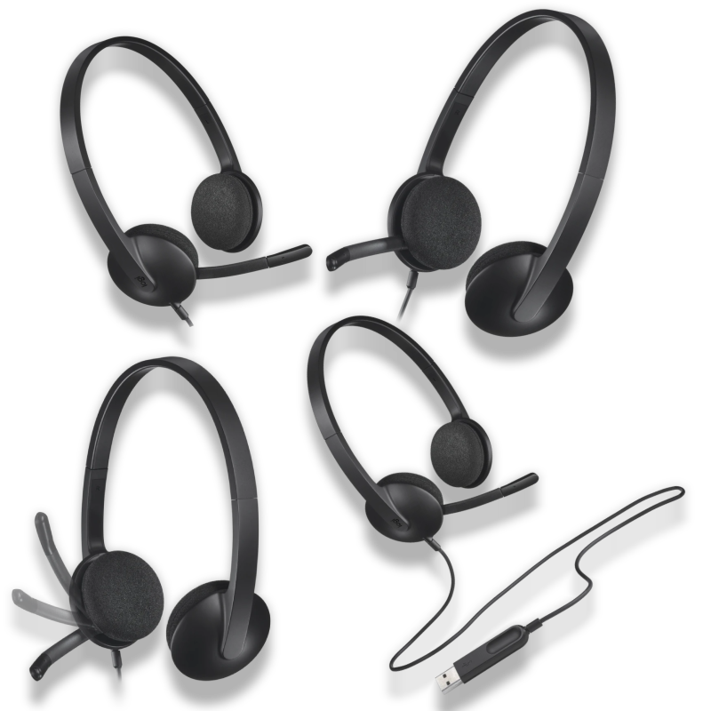 Logitech H340 USB Stereo Headset_0