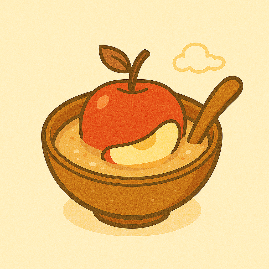 Double Boiled Apple with Honey (Hot)_0