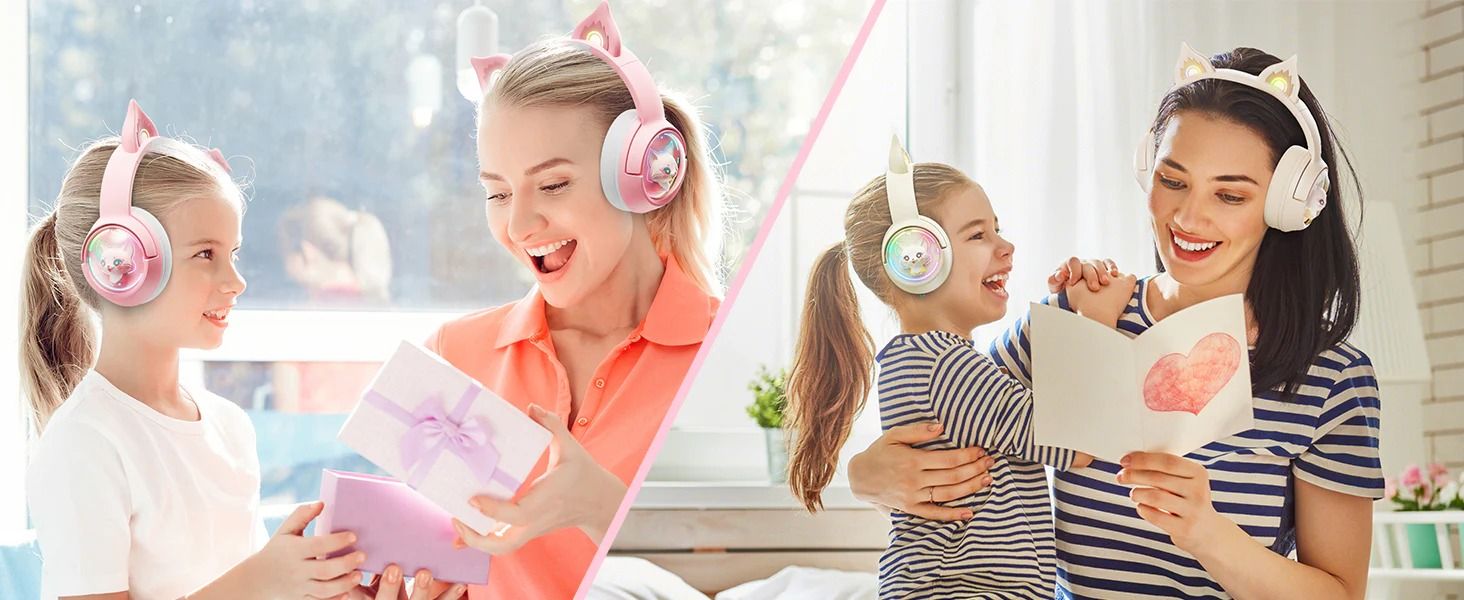 ONIKUMA B5 RGB Cat Ear Bluetooth Wireless Gaming Headset_9
