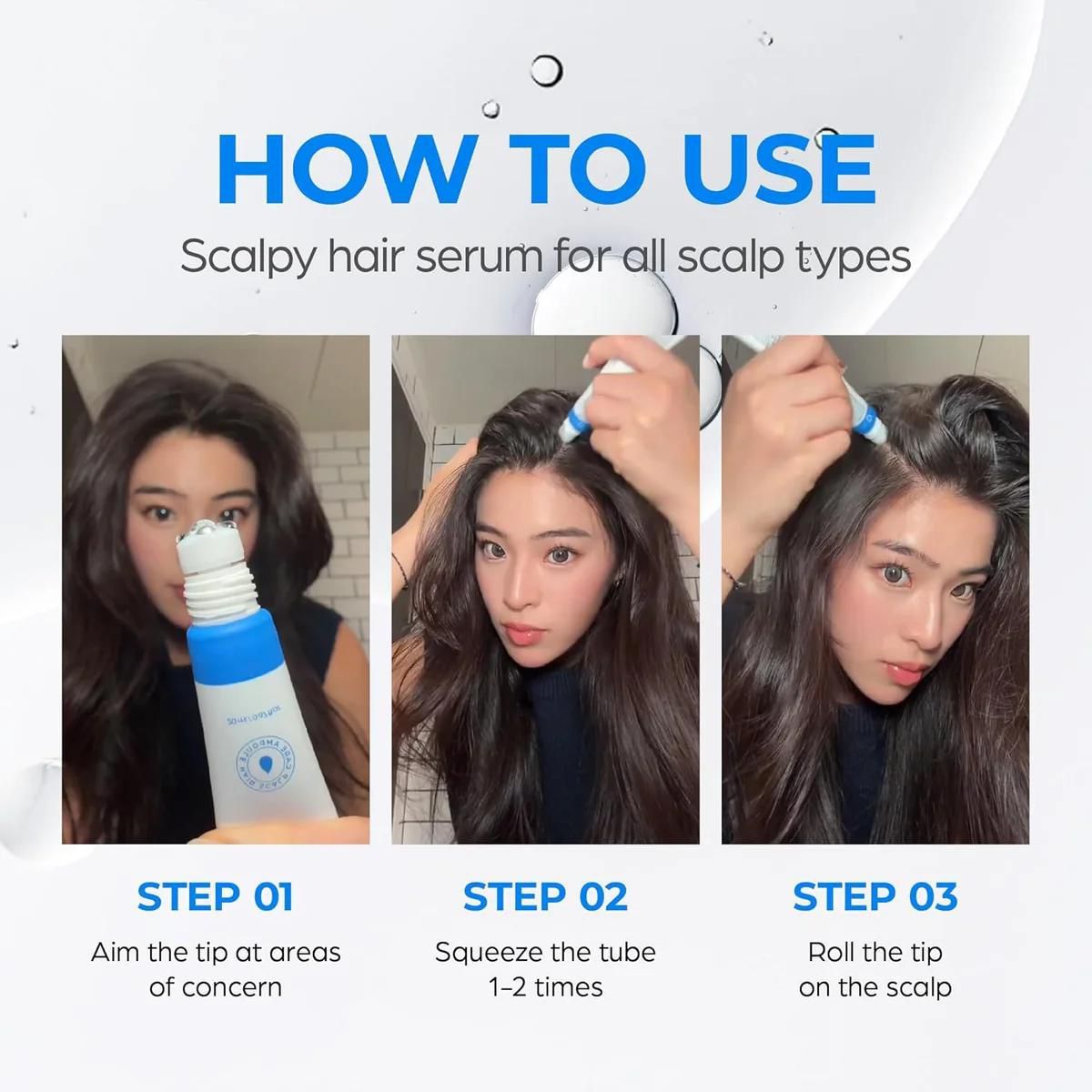 Seapuri Scalpe Hair ampoule - سيروم سيابوري لإنبات الشعر وتغذية فروة الرأس 20 مل_1