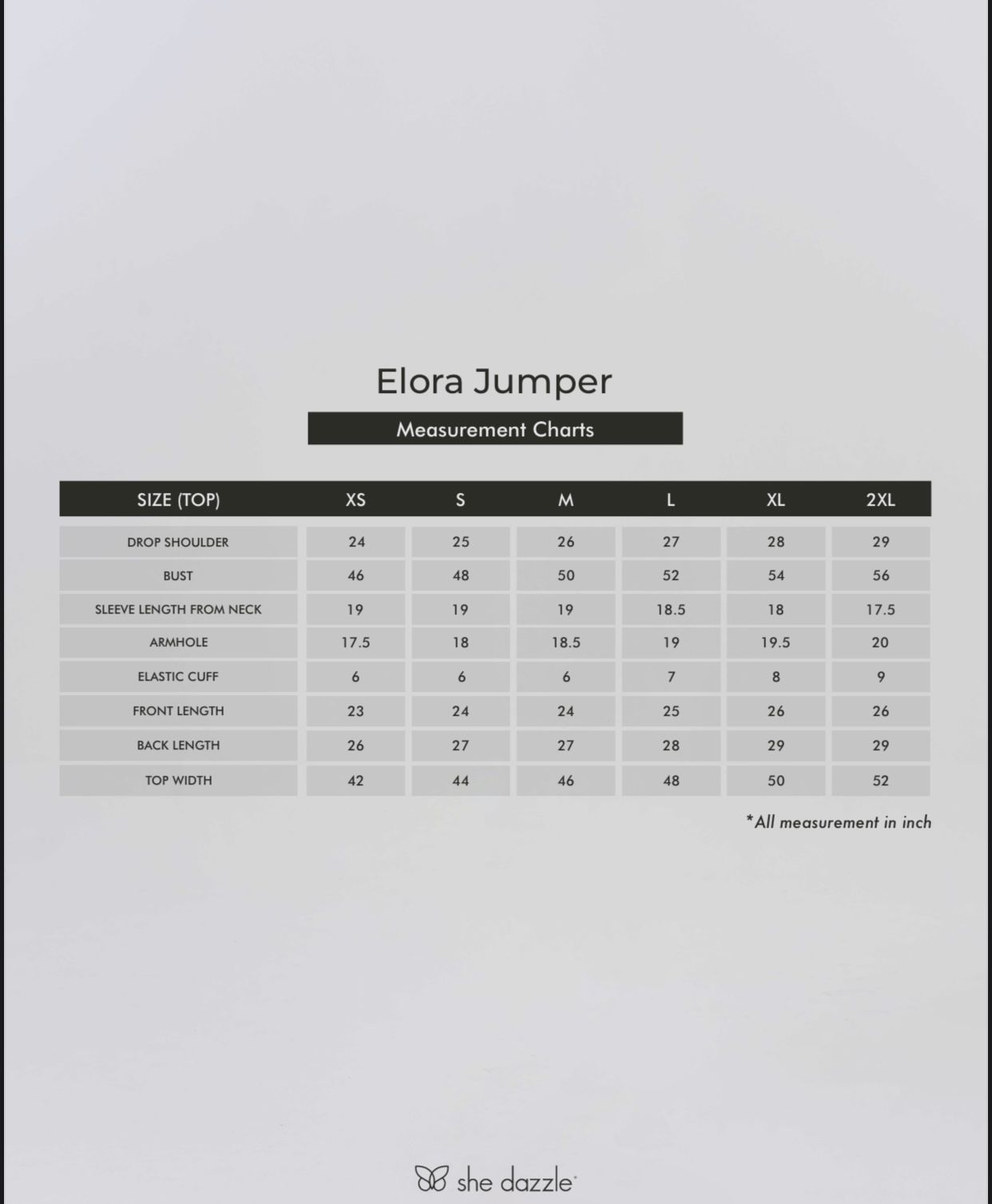 She Dazzle Elora Jumper - Navy Blue_1