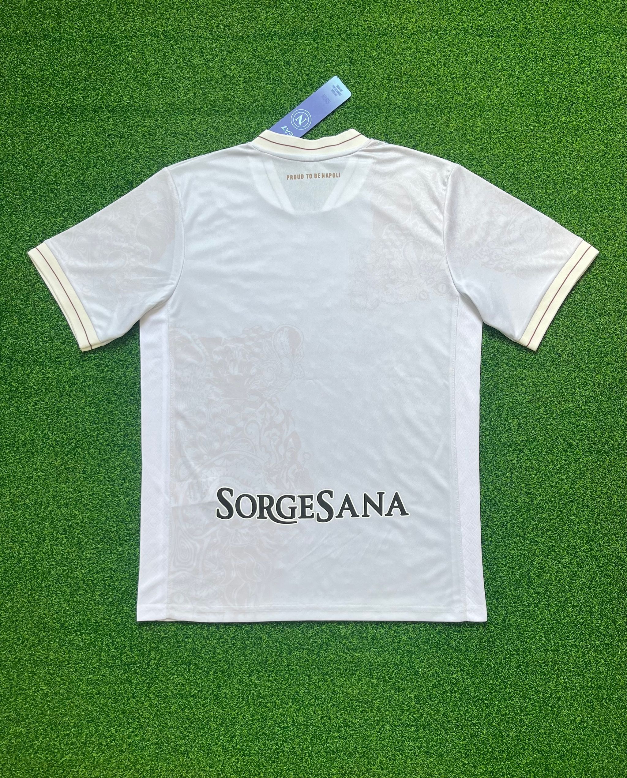 Napoli 2025/26 Third Shirt (White / Brown)_6