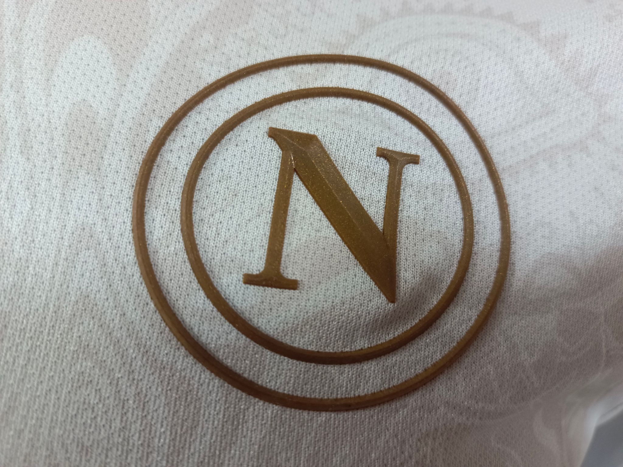 Napoli 2025/26 Third Shirt (White / Brown)_3
