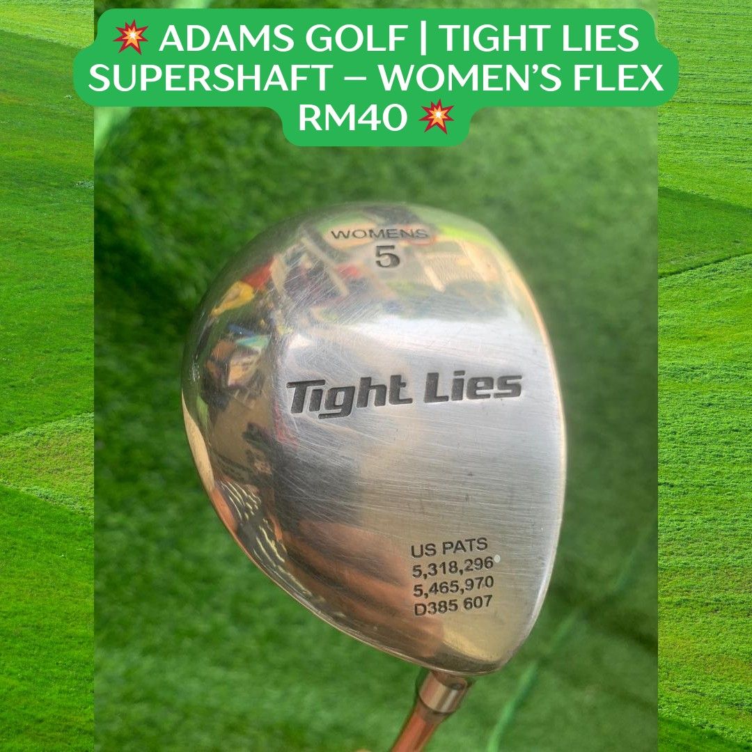 💥 ADAMS GOLF | Tight Lies Supershaft – Women’s Flex RM40 💥_0