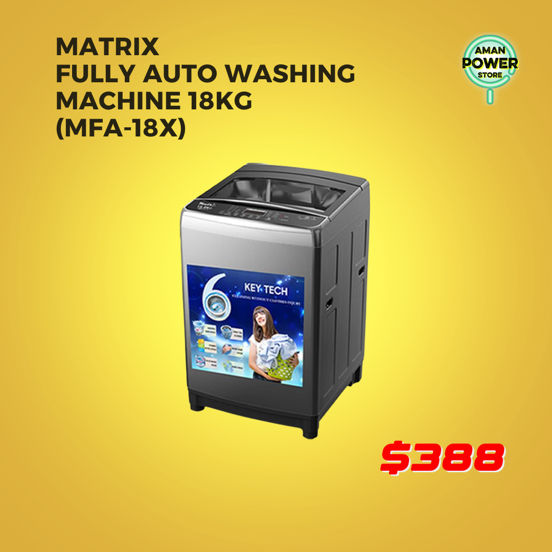 MATRIX FULLY AUTO WASHING MACHINE 18KG (MFA-18X)_0