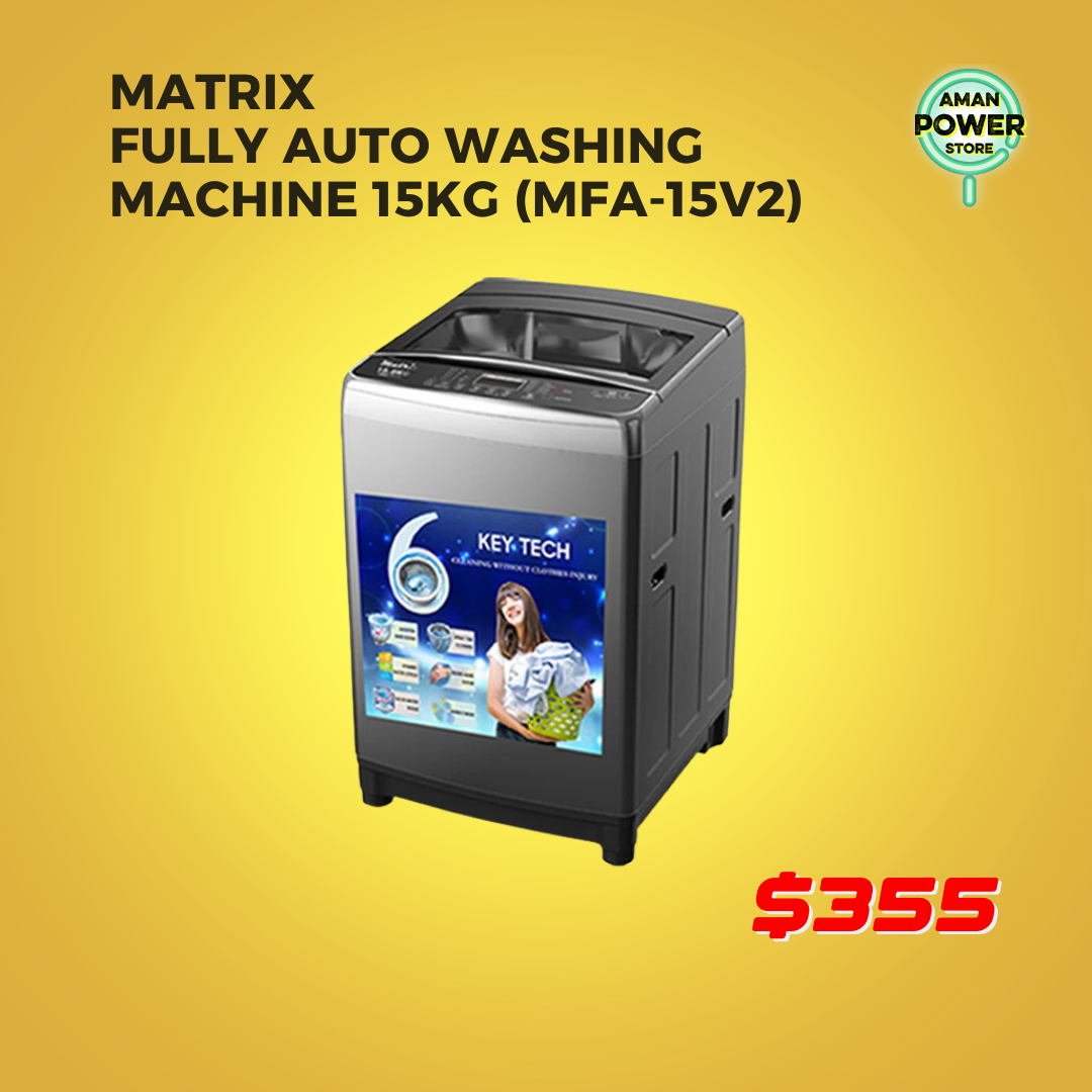 MATRIX FULLY AUTO WASHING MACHINE 15KG (MFA-15V2)_0