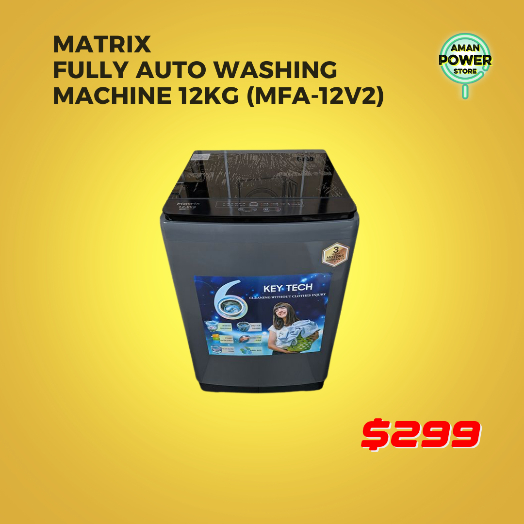 MATRIX FULLY AUTO WASHING MACHINE 12KG (MFA-12V2)_0