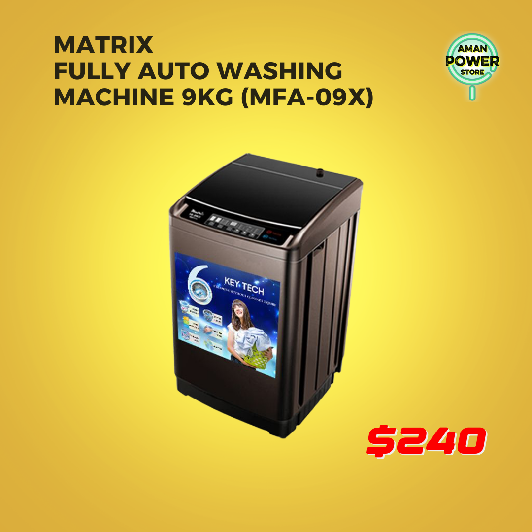 MATRIX FULLY AUTO WASHING MACHINE 9KG (MFA-09X)_0