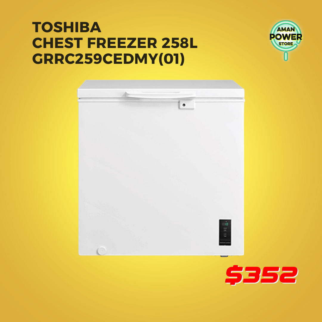 TOSHIBA CHEST FREEZER 258L GRRC259CEDMY(01)_0