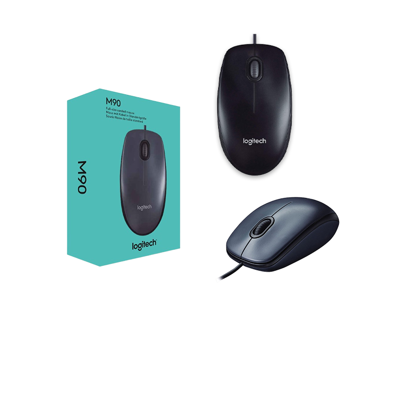 Logitech M90 Wired USB Mouse_0