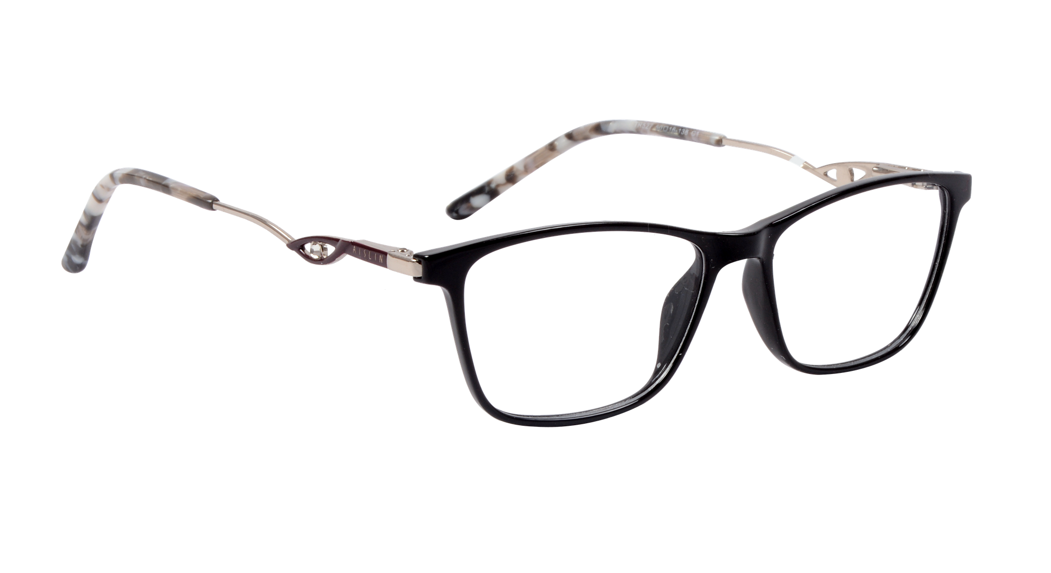 AISLIN LADIES 28M |TR527 |Full Rim |Fibre |BLACK-Fibre |50-16-138_0