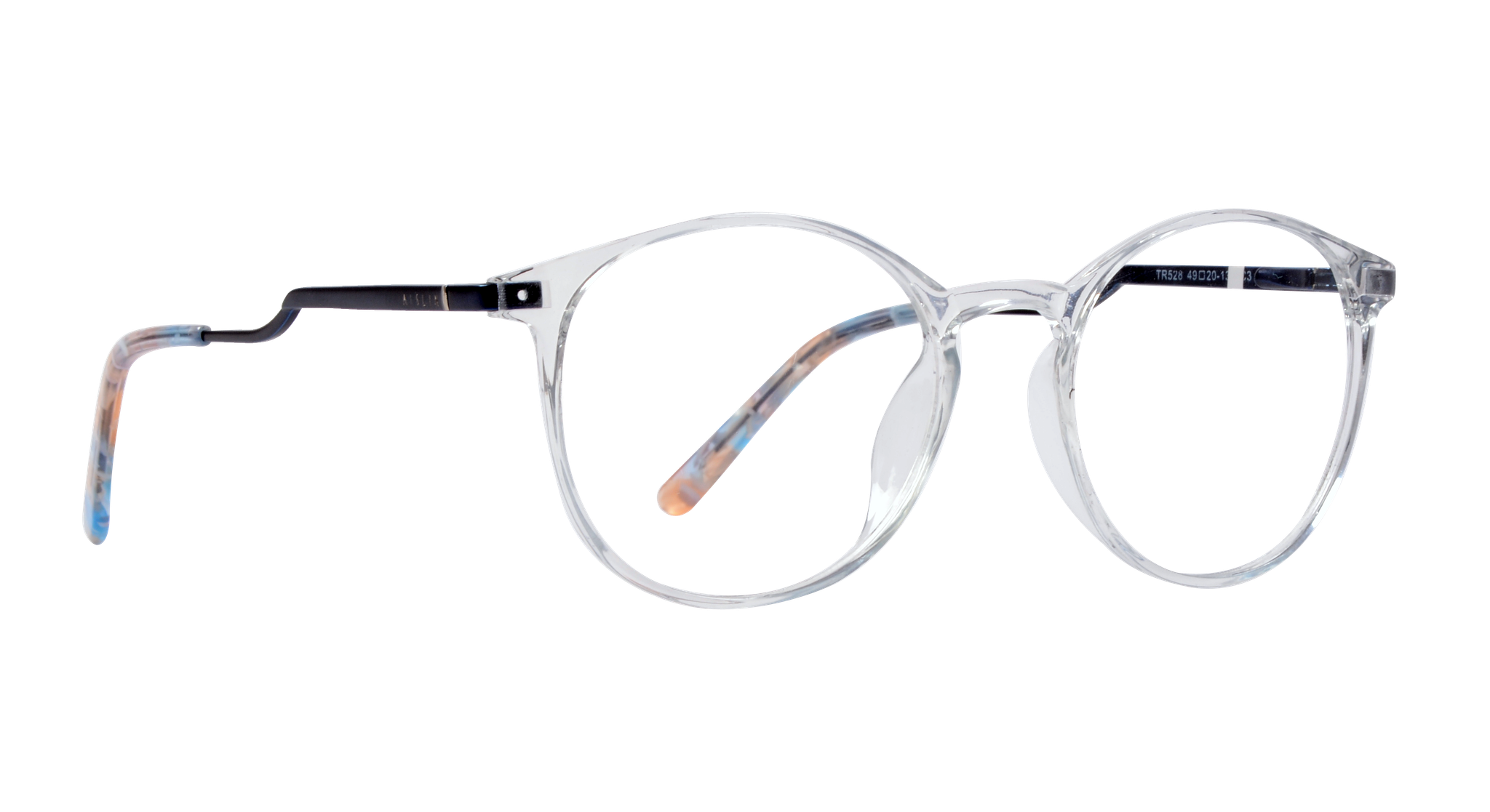 AISLIN LADIES 28M |TR528 |Full Rim |Fibre |BLUE-Fibre |49-20-138_3