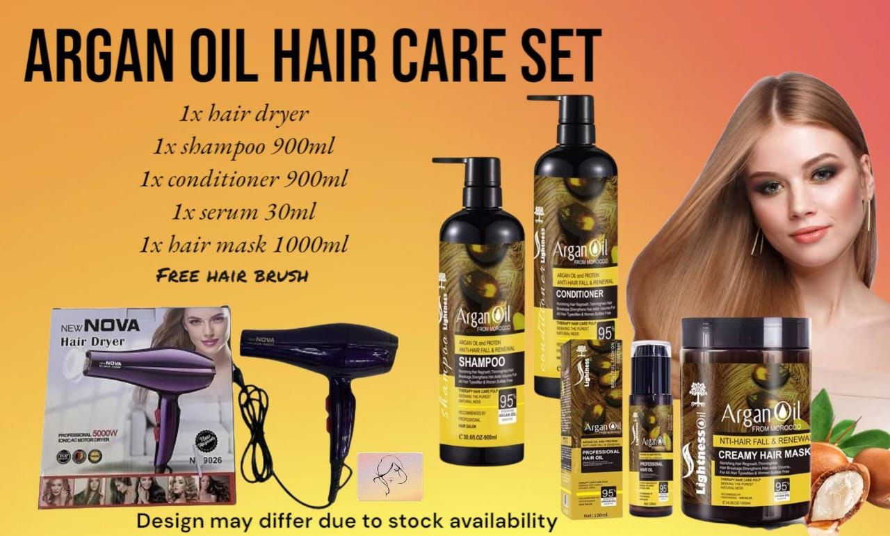 Argan Oil Hair Care Combo  _0