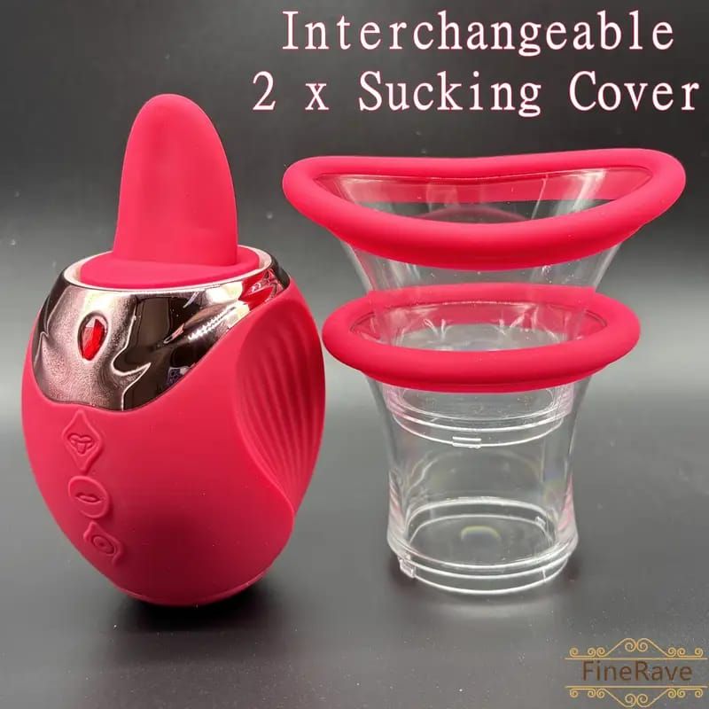 3 in 1 Tongue Licking, Sucking Vibrator_2