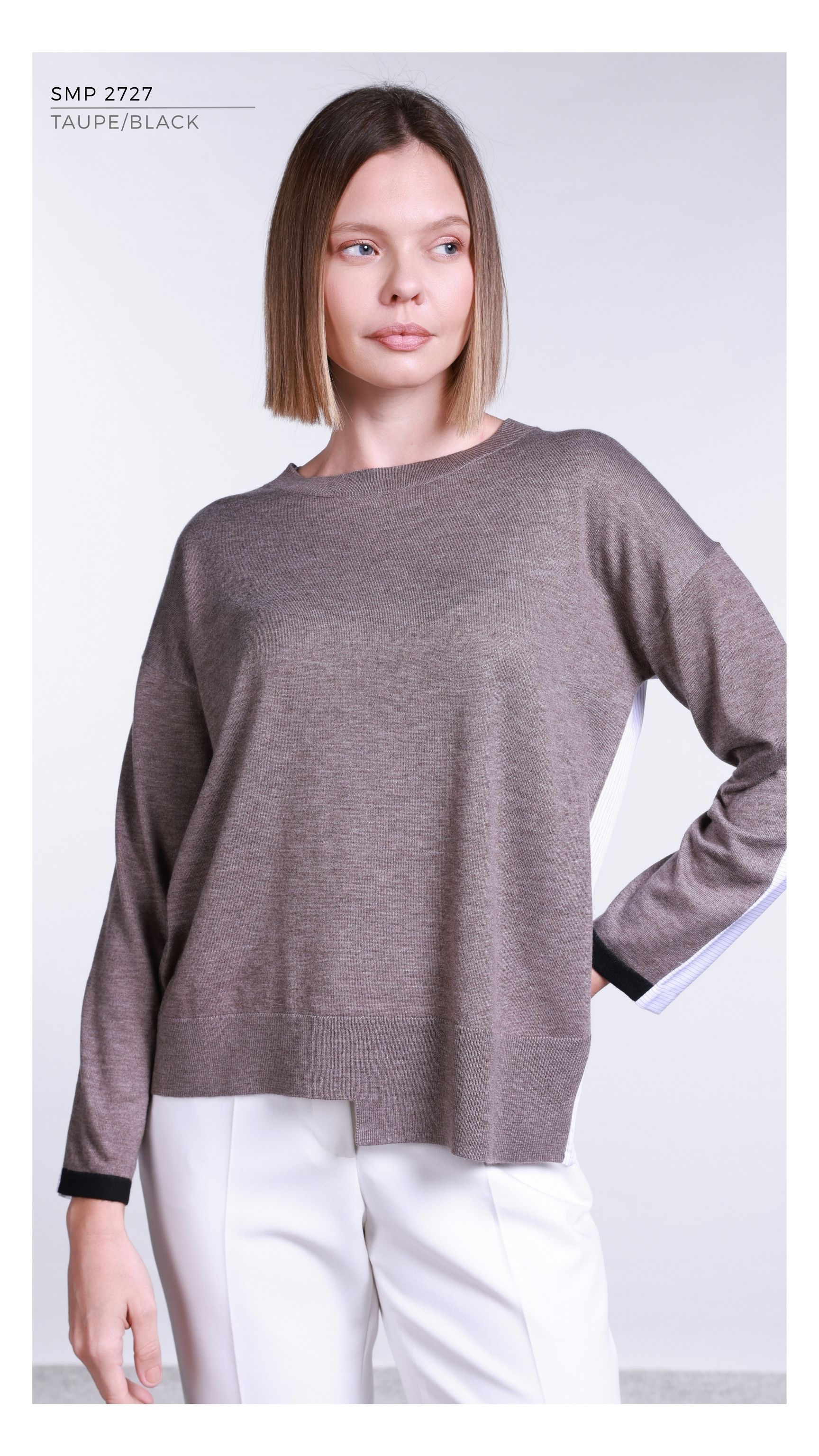 SMP2727 - TAUPE/BLACK_0