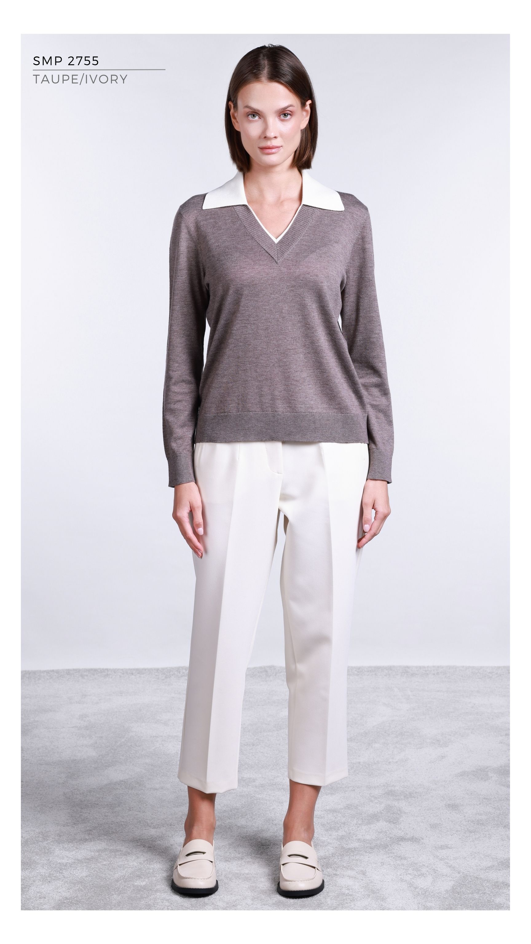 SMP2755 - TAUPE/IVORY_1