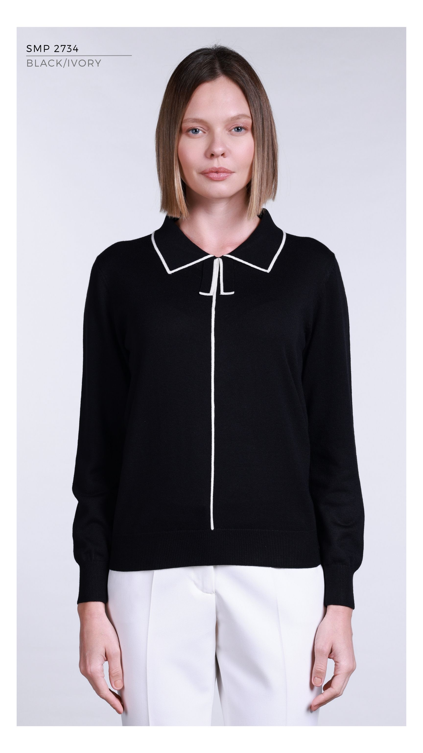 SMP2734 - BLACK/IVORY_0
