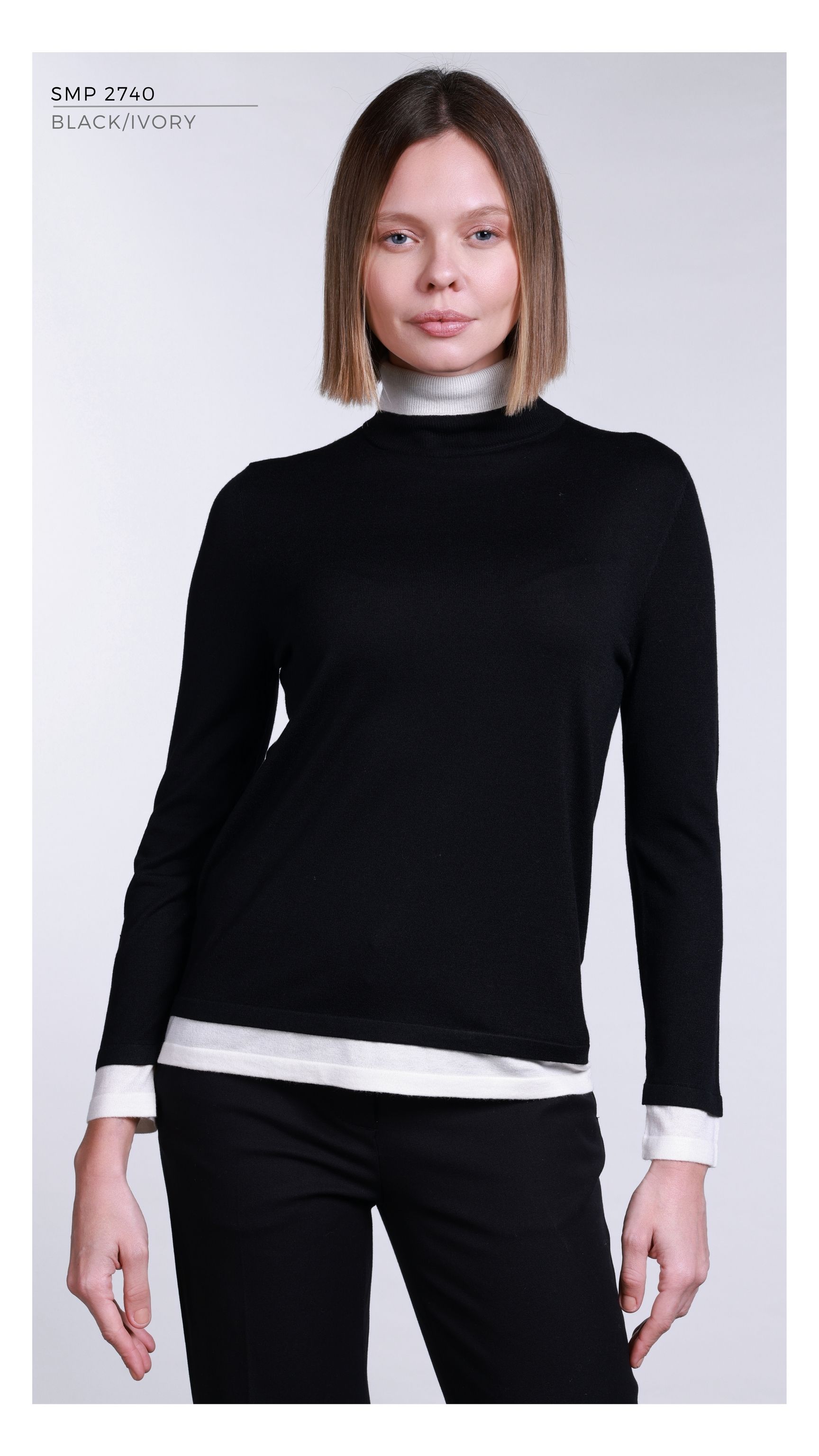 SMP2740 - BLACK/IVORY_0