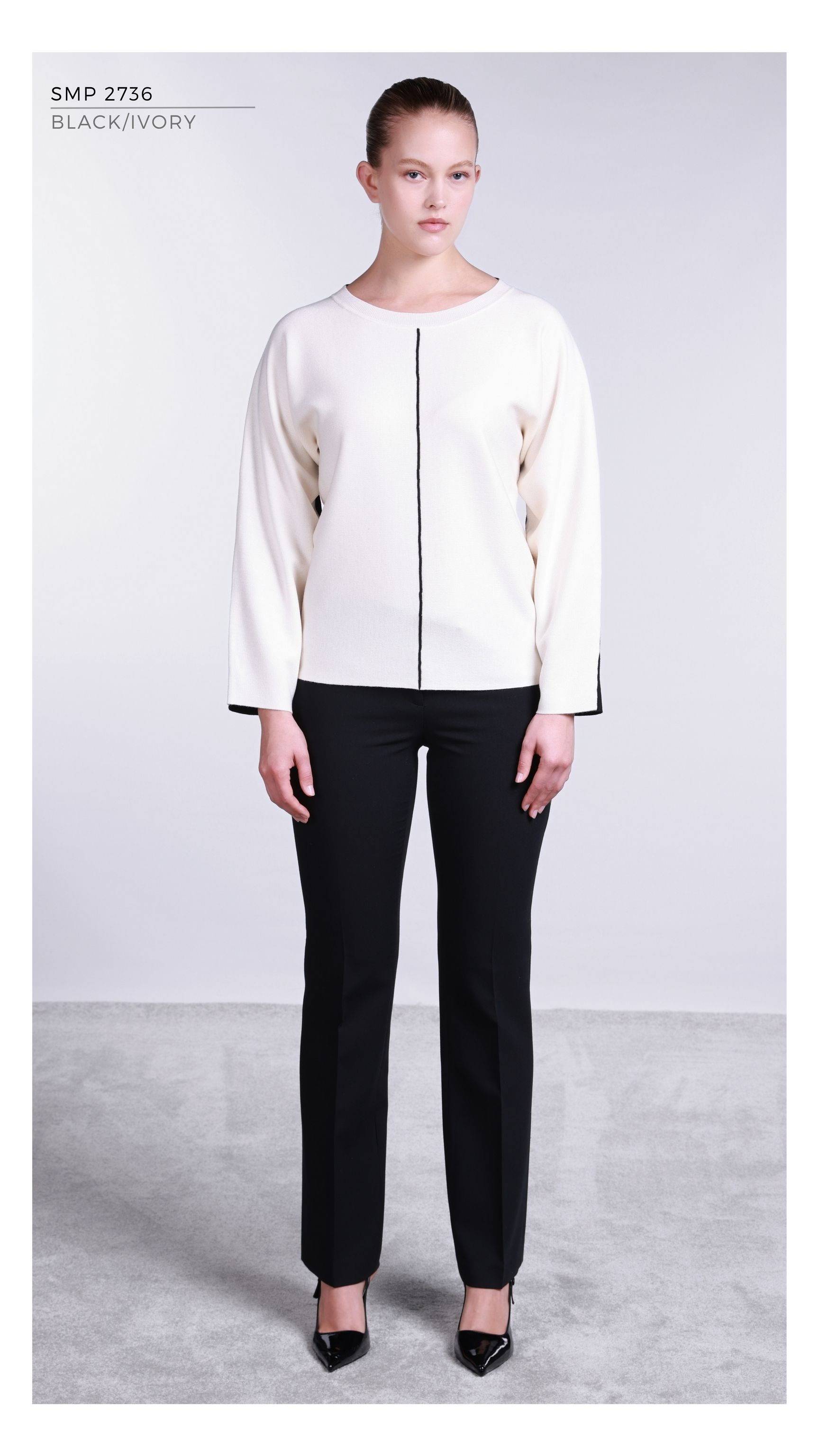 SMP2736 - BLACK/IVORY_1