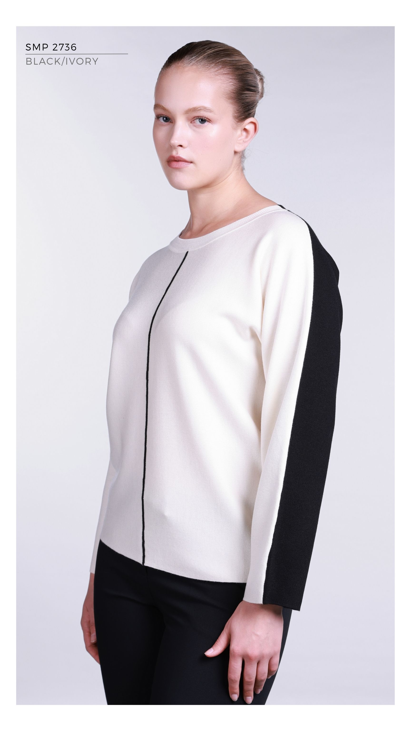 SMP2736 - BLACK/IVORY_2