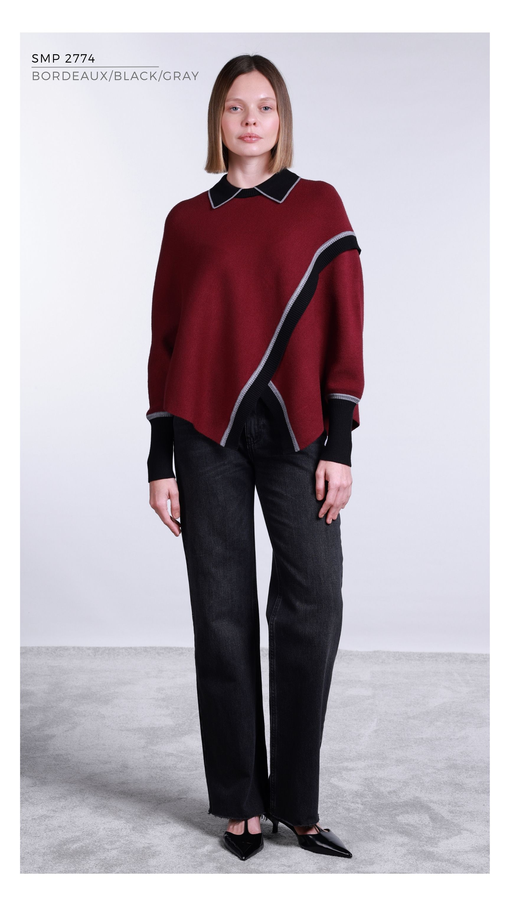 SMP2774 - BORDEAUX/BLACK/GRAY_1
