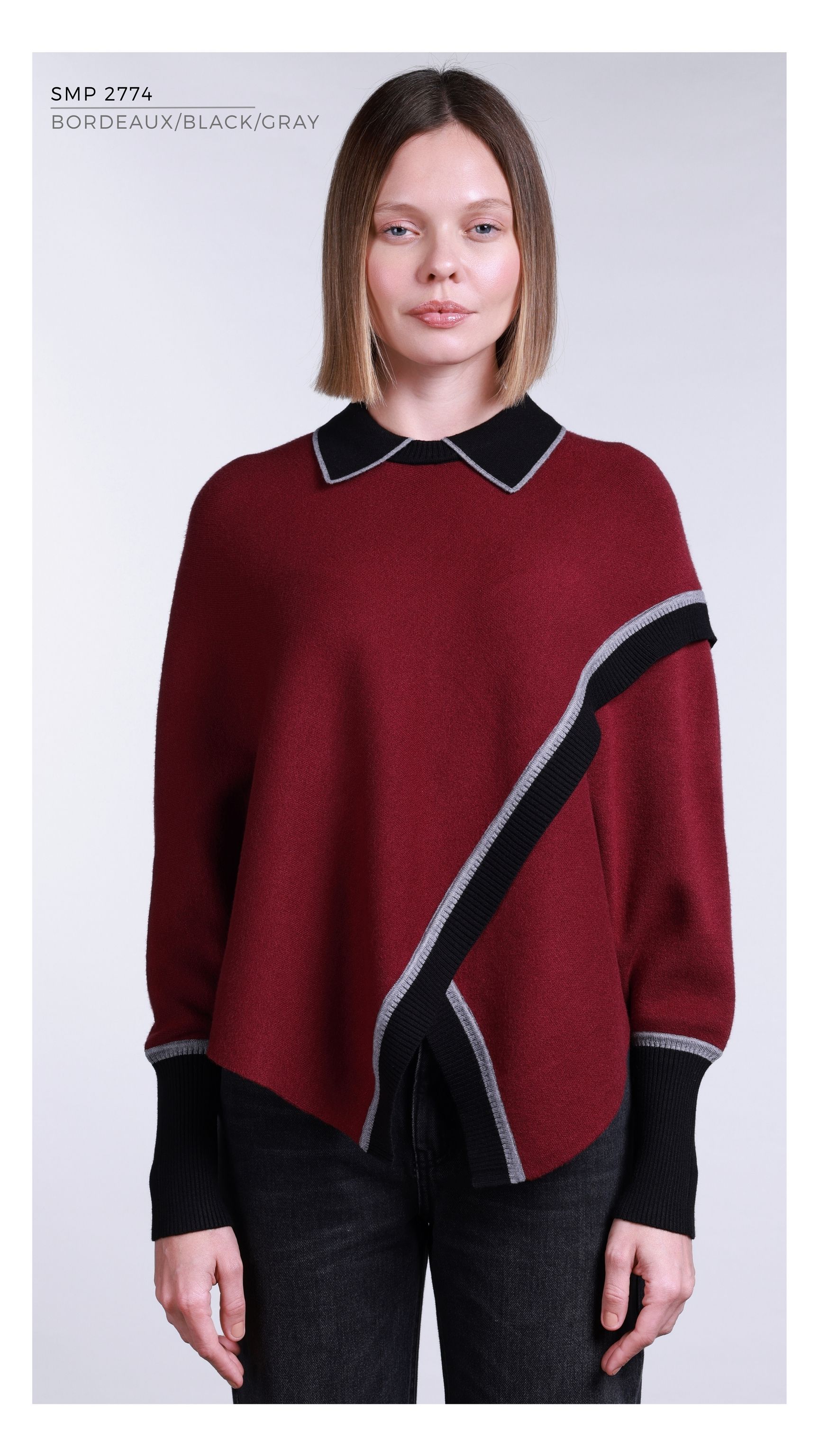 SMP2774 - BORDEAUX/BLACK/GRAY_0