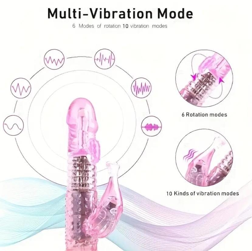 360° Rotating Rabbit Vibrator _2