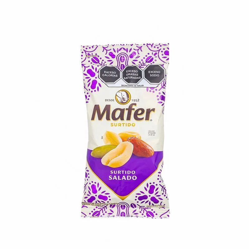 Cacahuate Surtido Salado Mafer 170 Gr._0