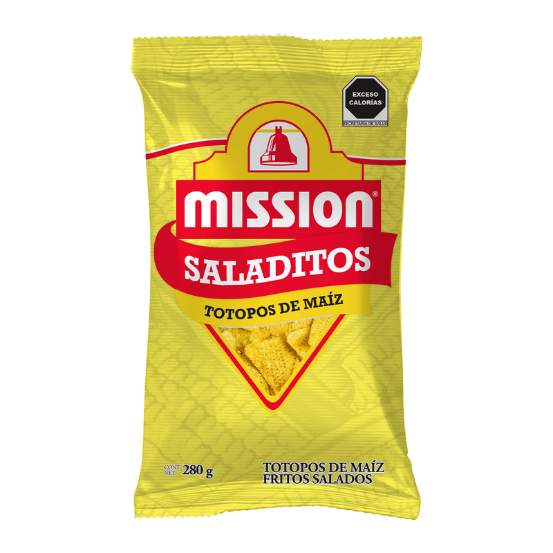 Totopos de Maíz Mission Saladitos 280 g_0