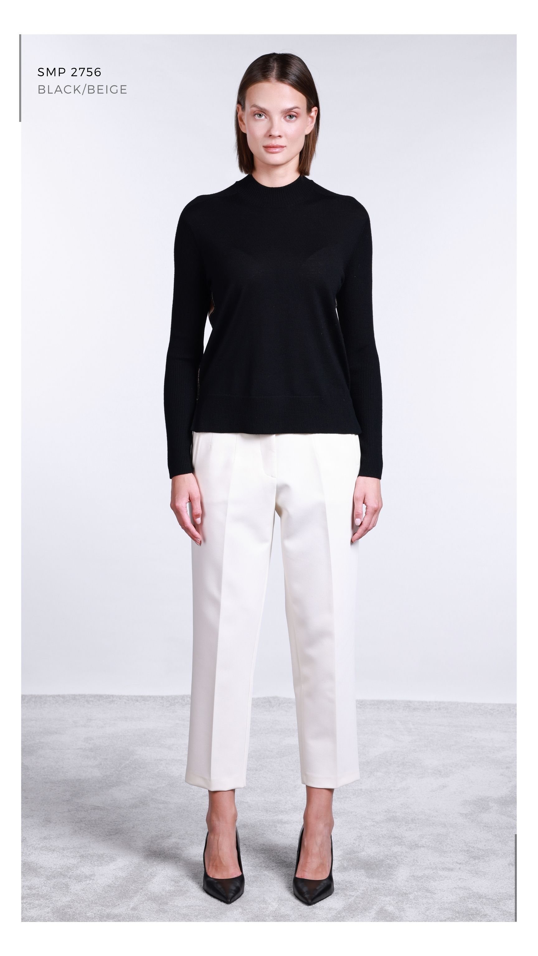 SMP2756 - BLACK/BEIGE_1
