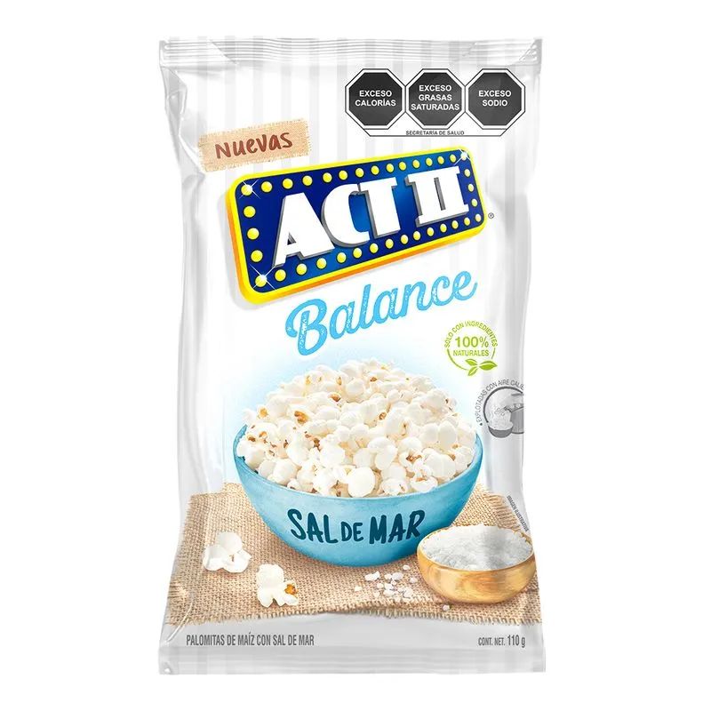 Palomitas Mb Balance Sal De Mar Act II 110 Gr._0