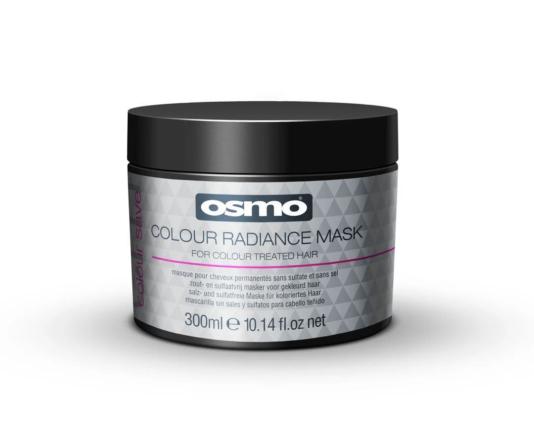 OSMO COLOUR RADIANCE MASK - 300ML | اوزمو ماسك ترطيب مخصص للمحافظة على صبغة الشعر ومنع بهتان وتلاشي اللون- 300 مل_0