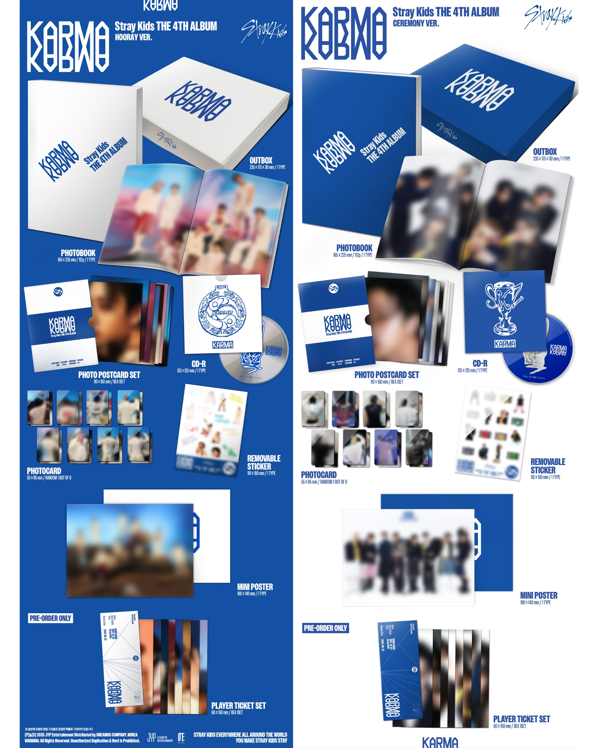 (Sealed Album, NO POB) Stray Kids The 4th Album KARMA_1
