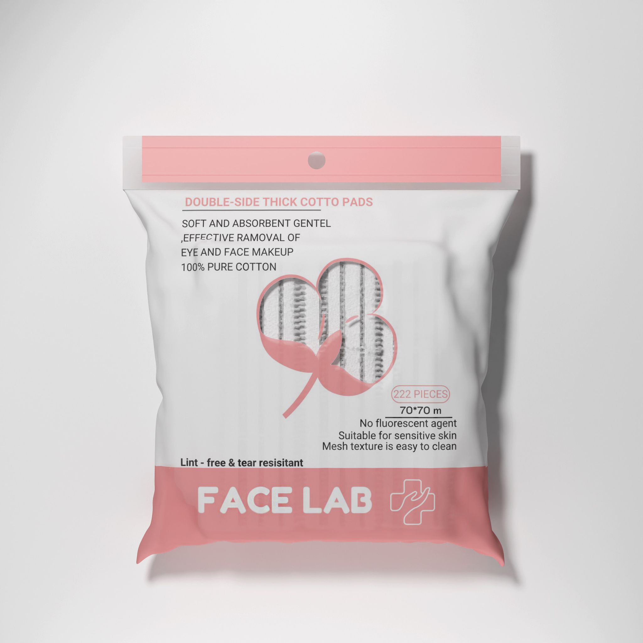 قطن مزيل مكياج فيس لاب FACE LAB COTTON PADS	_0