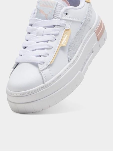 Puma Junior Mayze Crashed Wite/Pink Sneaker PUMA_3