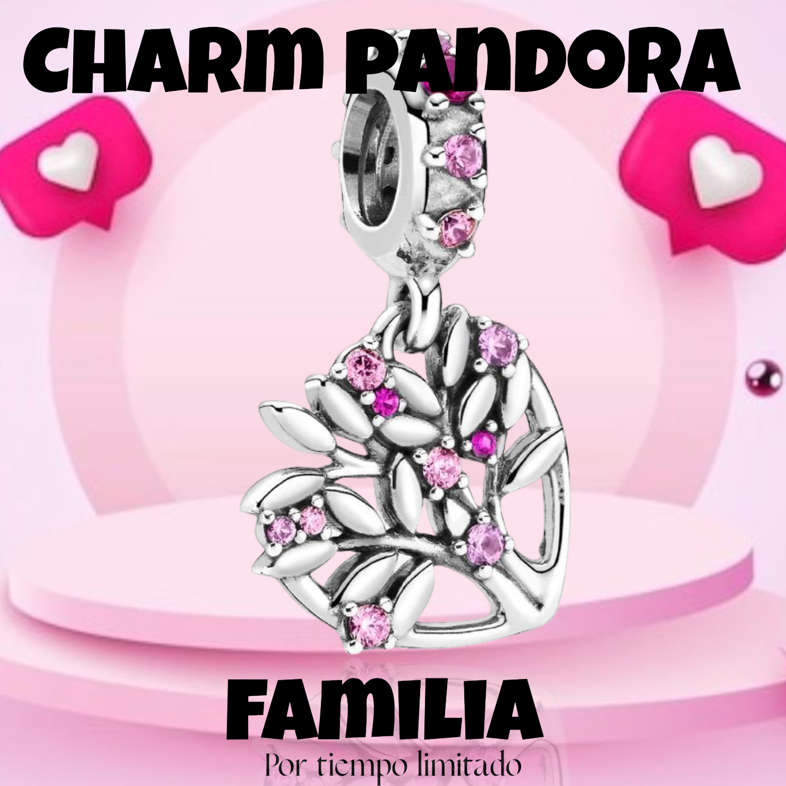 Charm Pandora- Familia_0